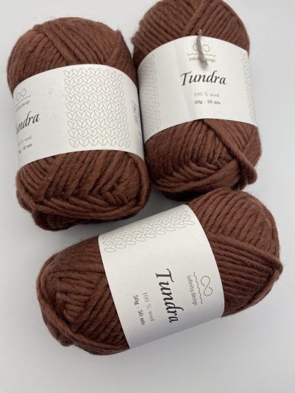Пряжа в мотках INFINITY TUNDRA 4254 BURGUNDY