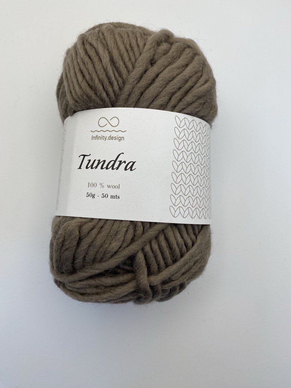 Пряжа в мотках INFINITY TUNDRA 3161 MEDIUM BROWN — изображение 5