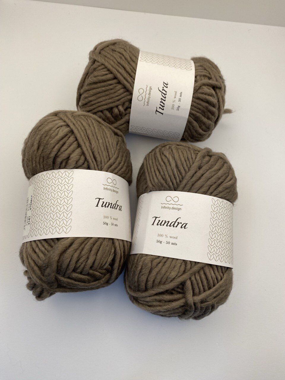 Пряжа в мотках INFINITY TUNDRA 3161 MEDIUM BROWN