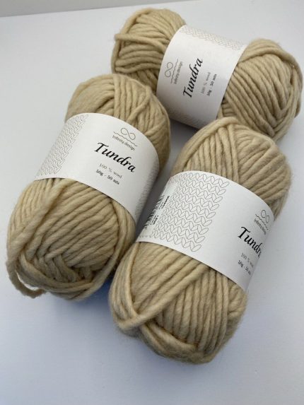 Пряжа в мотках INFINITY TUNDRA 3021 LIGHT BEIGE