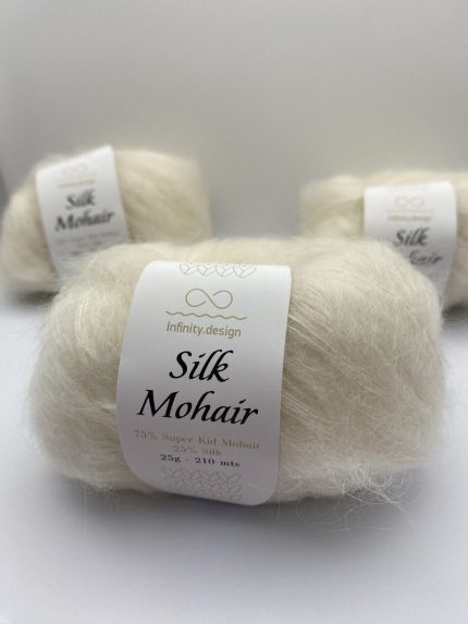 Пряжа в мотках INFINITY SILK MOHAIR 1012 NATURE