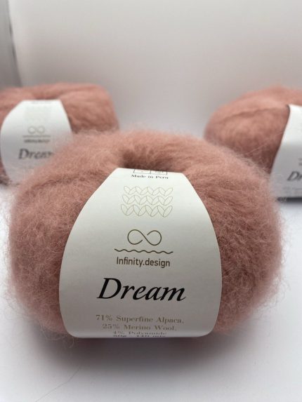 Пряжа для вязания INFINITY DREAM 4042 OLD PINK