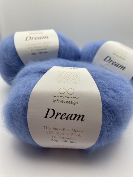 Пряжа для вязания INFINITY DREAM 6032 BLUE HYDRANGEA