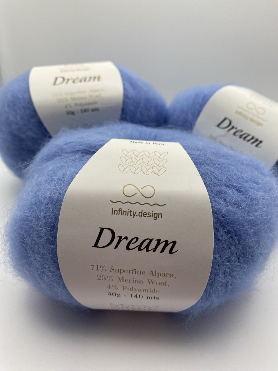 Пряжа для вязания INFINITY DREAM 6032 BLUE HYDRANGEA