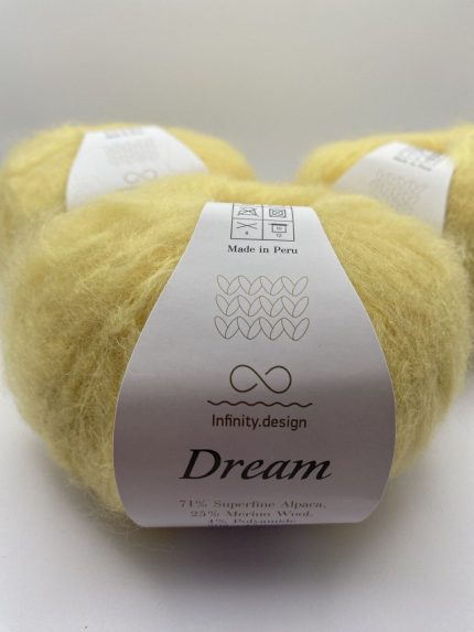 Пряжа для вязания INFINITY DREAM 2112 YELLOW