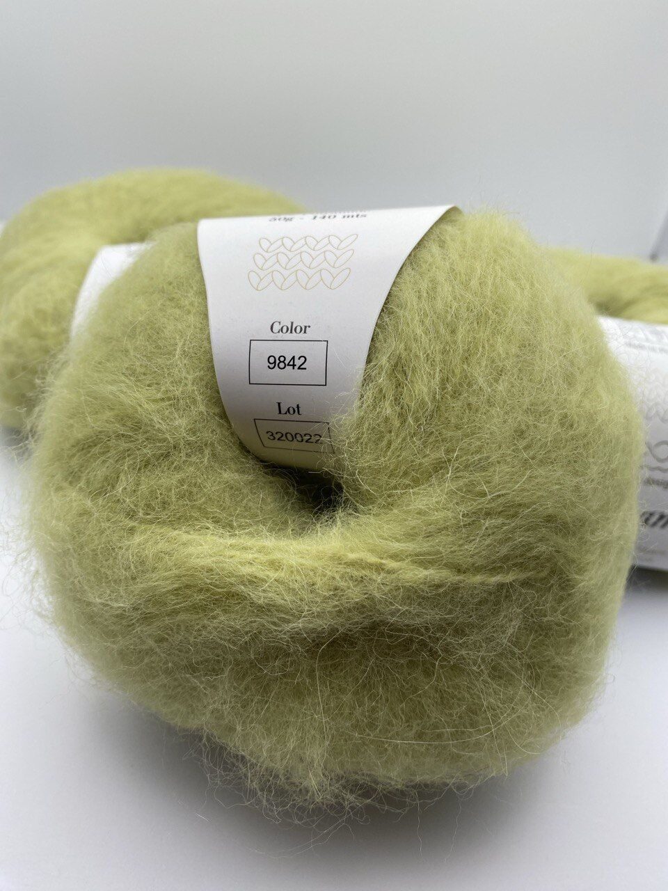 Пряжа для вязания INFINITY DREAM 9842 MOSS GREEN — изображение 3