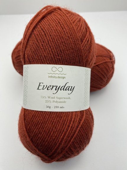 Пряжа для вязания INFINITY EVERYDAY 3355 RUST