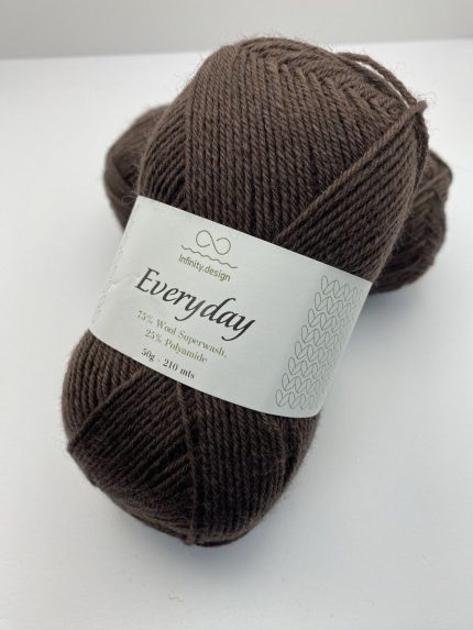Пряжа для вязания INFINITY EVERYDAY 3082 BROWN
