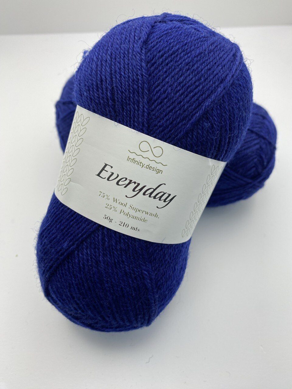 Пряжа для вязания INFINITY EVERYDAY 5575 NAVY BLUE — изображение 4