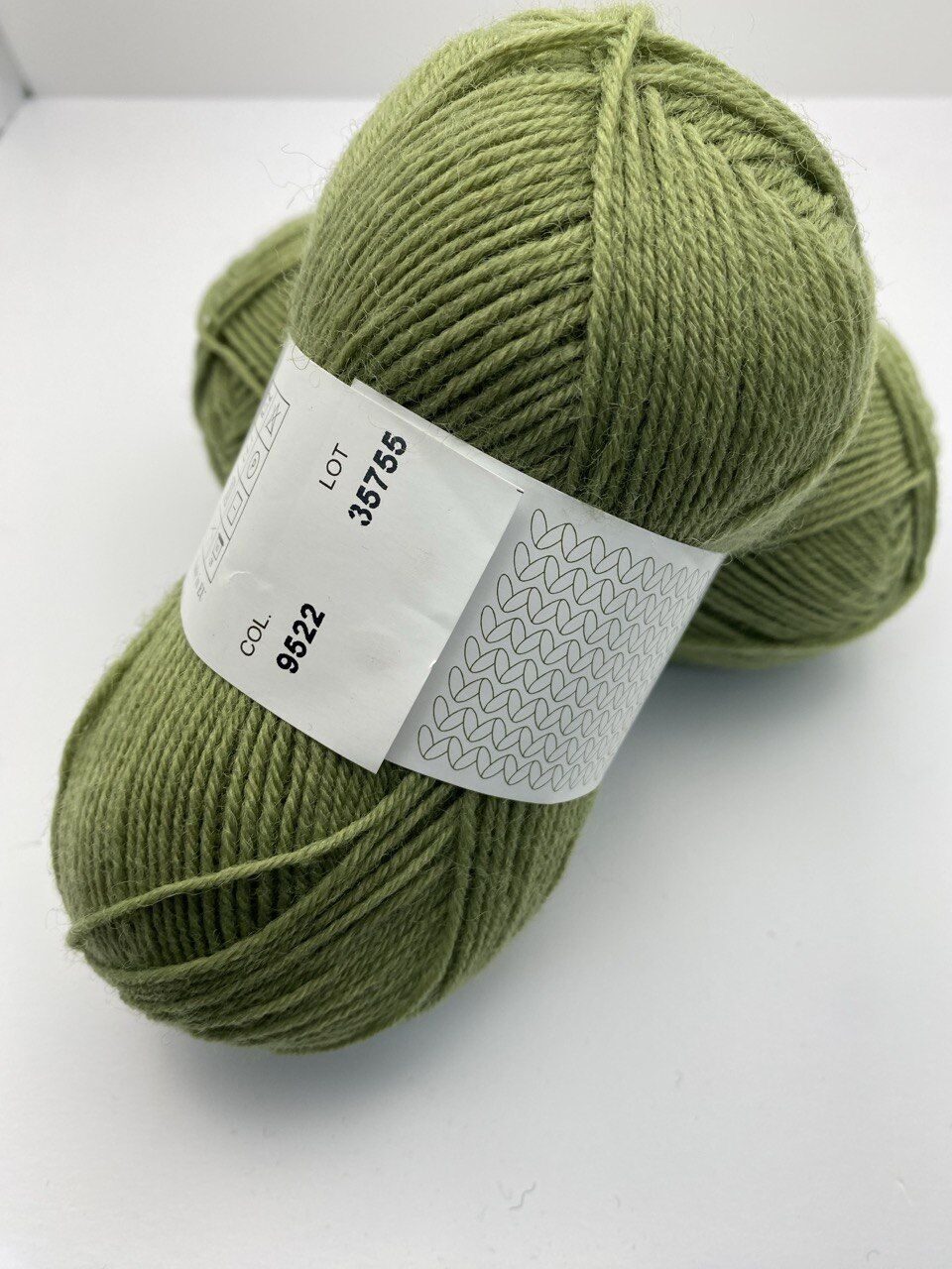 Пряжа для вязания INFINITY EVERYDAY 9522 LIGHT OLIVE GREEN — изображение 3