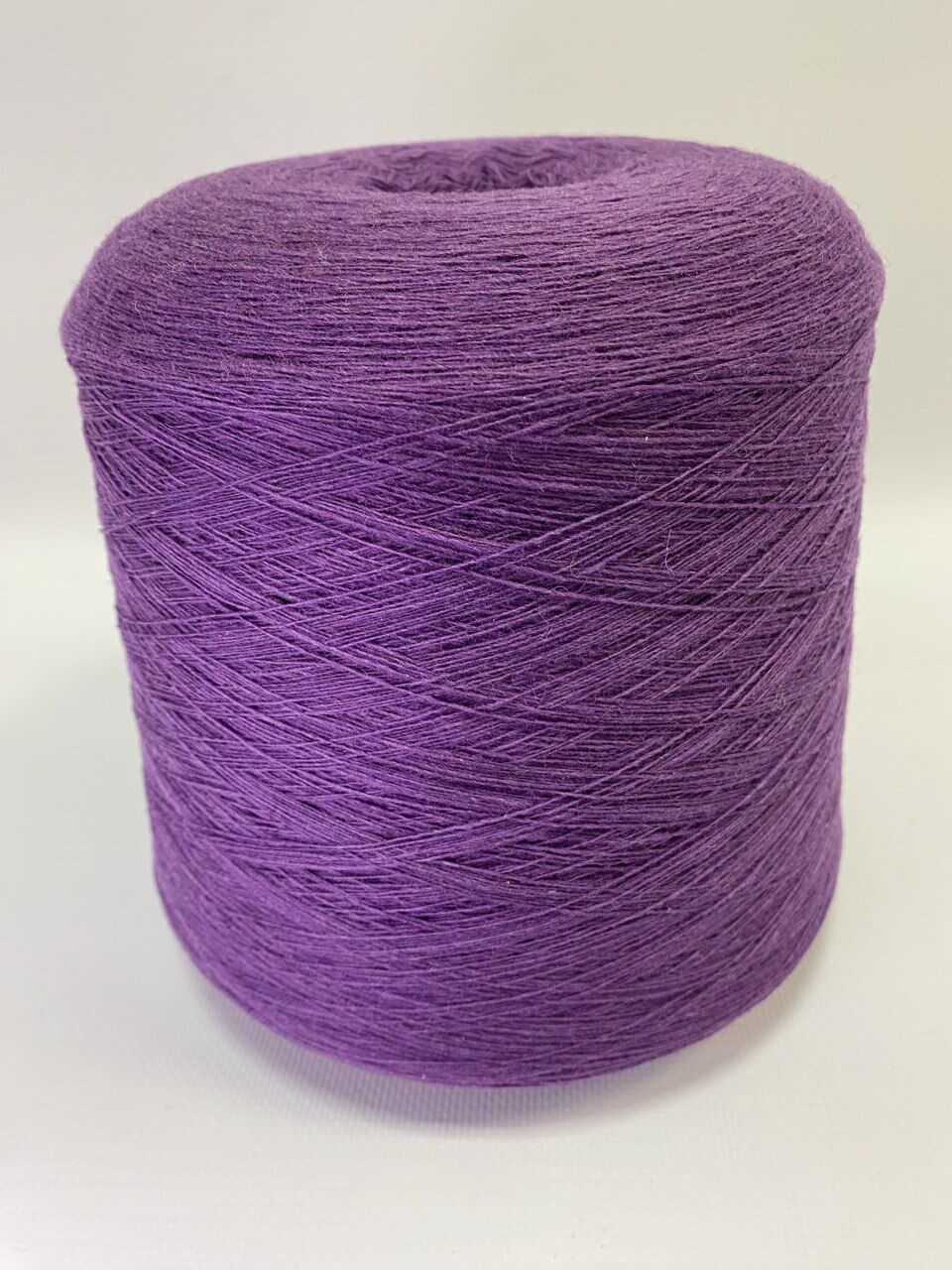 Бобинная пряжа Ягнёнок (056) пыльный лиловый — изображение 6